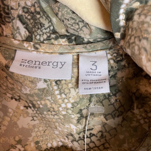 NWT Zenergy Neema Marissa Snake Vest - Picture 5 of 6